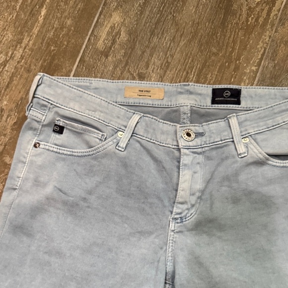 AG Adriano Goldschmied Light Blue Skinny pants - Picture 2 of 14